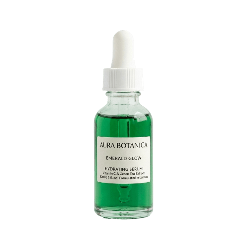Aura Botanica Sérum Émeraude Éclat Vitamine C & Thé Vert Antioxydant