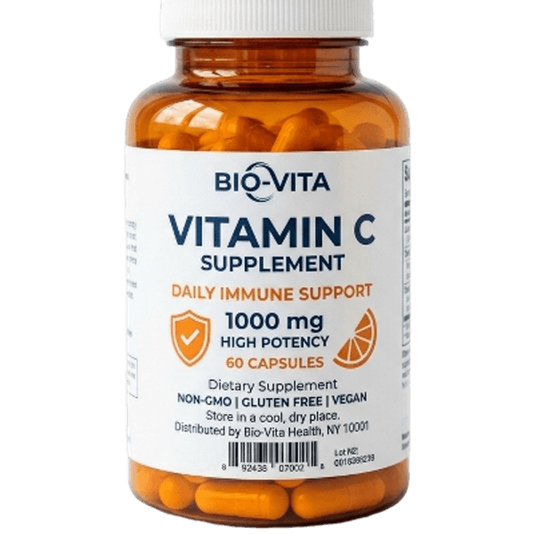 Bio-Vita Vitamine C 1000mg Haute Puissance Immunité & Éclat Quotidien - seconde vue