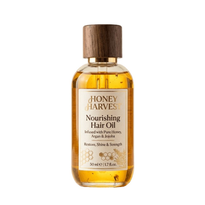 Honey Harvest Huile Capillaire Nourrissante Miel & Argan