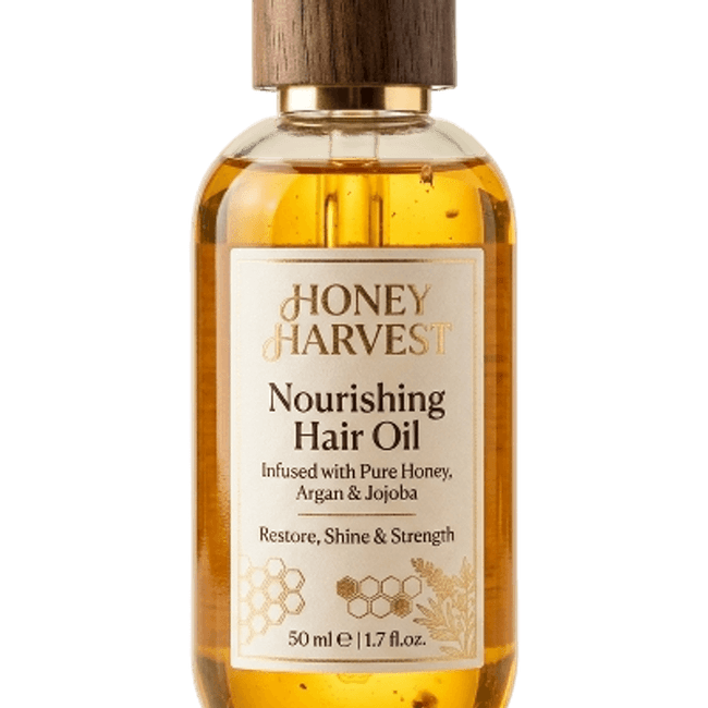 Honey Harvest Huile Capillaire Nourrissante Miel & Argan - seconde vue