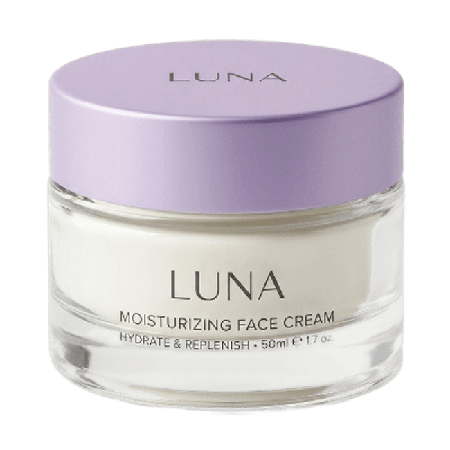 Luna Crème Hydratante Réconfortante Visage Céramides & Nectar de Soie - seconde vue